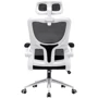 GT Racer X-5728 White/Black: Матеріал оббивки С сеткой