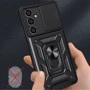 Чехол для телефонов BeCover Military Black for Samsung A256 Galaxy A25 5G (711010): Материал TPU (термополиуретан) и пластик