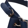 Жіноча сумка-мішок Ricco Grande синя (1L887-blue): Фактура матова, Зерниста
