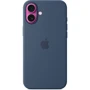 Чехол для iPhone Apple for iPhone 16 Plus Silicone Case with MagSafe Denim (MYYA3) : Материалы Силикон