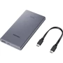 Зовнішній акумулятор Samsung Power Bank 10000mAh 25W Grey (EB-P3300XJRGRU): Кабелі / перехідники для смартфонів в комплекті USB Type-C