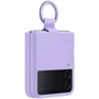 Чехол для телефонов Samsung Silicone Cover with Ring Lavender (EF-PF721TVEGUA) for Samsung F721 Galaxy Flip 4