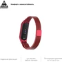Ремешок ArmorStandart Milanese Magnetic Band 503 Red (ARM57182) for Xiaomi Mi Smart Band 5/6
