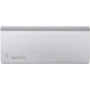 Адаптер Belkin Adapter Ultra-Slim Metal 4xUSB3.0 + USB-C Cable Silver (F4U088vf): Цвет серебристый
