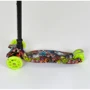 Самокат трехколесный MAXI "Best Scooter" пластмассовый, трубка руля алюминиевая Light green/Black (74318): Количество колес 4