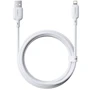 Кабель Baseus USB Cable to Lightning Silky Series 2.4A 1m White (P10377702213-00) фото 3