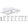 Варочная поверхность газовая Gorenje G642CLI: Расположение панели Фронтальное