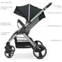 Прогулочная коляска El Camino Dynamic v.2 Onyx (ME 1053): Ширина шасси 53,5 см
