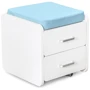 Комплект S ErgoKids TH-325 Blue парта + тумба (TH-325 + BD C3_ BLUE): Ширина столешницы, см 100