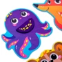 Розвиваюча мозаїка Vladi Toys Звірятка дерев'яна (ZB2002-05): Тип мозаика