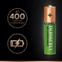 Аккумуляторы Duracell никель металлгидридные AAA HR03 750 мАч 2шт. фото 3