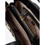 Женская сумка тоут Guess Hensely Girlfriend Satchel черная (HWVB8113070-BLA): Фактура Матовая, Гладкая