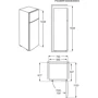 Холодильник Electrolux LTB1AF24U0: Розміри 143.4x55x61.7 см (ВхШхГ)