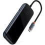 Адаптер Baseus Adapter AcmeJoy USB-C to 3xUSB3.0+USB-C Dark Grey (WKJZ010013): Додаткові роз'єми USB 3.0, USB-C