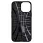 Чехол для iPhone Spigen Liquid Air Matte Black (ACS03201) for iPhone 13 Pro Max фото 7