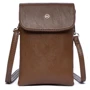 Женская сумка-кошелек Amelie Galanti коричневая (A991758-brown) фото 13