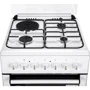 Плита комбинированная Ardesto FSC-F6060CW: Количество газовых конфорок 3