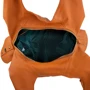 Женская сумка хобо Laskara коричневая (LK-10239-cognac) фото 9
