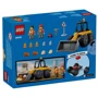 Конструктор LEGO City Желтый строительный автопогрузчик 81 деталь (60450) фото 5