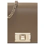 Женская сумка кросс боди Furla Mimi' S Crossbody светло-коричневая (BVD6NMBARE000FAN00): Фактура Зернистая, Матовая