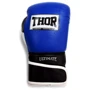 Перчатки боксерские THOR ULTIMATE 14oz /PU /сине-черно-белые фото 1