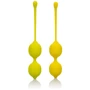 CalExotics Kegel Training Set Lemon вагинальные шарики, 9.5x3.25 см