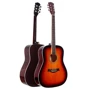 Акустическая гитара Alfabeto WG110 (3 Tone Sunburst) + чехол: Тип крепления грифа Вклеенный