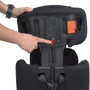 Автокресло Bambi M 3546 black: Внутренние ремни 5-ти точечные, с мягкими накладками