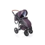 Універсальна коляска 2-в-1 Broco Capri plum: Матеріал коліс гума (надувні)