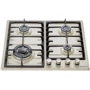 Варочная поверхность газовая Borgio 6942-15 FFD (Ivory Enamelled): Количество конфорок 4