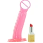 Страпон Climax Strap-on Ice Dong & Harness set, розовый