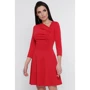 Платье FashionUp PL-1751C 44 красное повседневное до середины бедра: Вид Повседневные платья