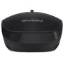 Мышь Sven RX-510SW Black: Эргономика симметричная для левшей