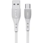 Кабель T-PHOX USB Cable to USB-C 1m White (T-C836)