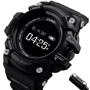 Наручний годинник Skmei 1188 Black: Механізм кварцовий