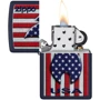 Запальничка Zippo Patriotic Flame Design 48560 фото 4