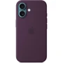 Чехол для iPhone Apple for iPhone 16 Silicone Case with MagSafe Plum (MYY43) : Цвет бордовый