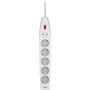 Сетевой фильтр 2E 5XSchuko 3G*1.5мм, 10м, white (2E-SP515M10WH): Количество розеток, шт 5