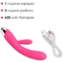 Интеллектуальный вибратор-кролик с подогревом Svakom Angel Plum Red