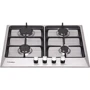Варочная поверхность газовая Pyramida PFX 644 SI INOX: Рабочая поверхность нержавеющая сталь