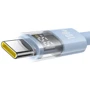 Кабель Baseus USB Cable to USB-C Display 2 Fast Charging Data 100W 1m Blue (P10382701311-00): Длина 1 м