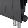 Радіатор із нижнім підключенням Royal Thermo BiLiner 500/Noir Sable VR – 10 секцій: Тип радіатора Секционный