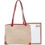 Женская сумка тоут Laskara бежевая (LK-10242-beige): Тип ручки Длинная ручка, С двумя ручками