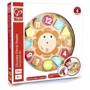 Дерев'яний пазл-сортер Hape Годинник (E1622): Вік 1-2.5 года