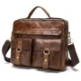 Мужская сумка мессенджер Buffalo Bags коричневая (SHIM8001-brown)