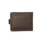 Мужское портмоне DNK Leather коричневое (Full Purse col.F): Формат кошелька Вертикальный