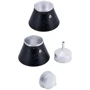 Кавоварка гейзерна Kamille Andel Black 12 чашок 600мл (KM-2514MR): Обсяг, л 0.6