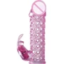 Вибронасадка для увеличения члена Fx Vibrating Couples Cage Pink