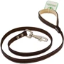 Поводок Lucky Pet кожаный 1.0х120 см коричнево-бежевый (216881)