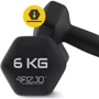 Гантель 4FIZJO Classic 2x6 кг (P-5905973403191): Покриття вініл